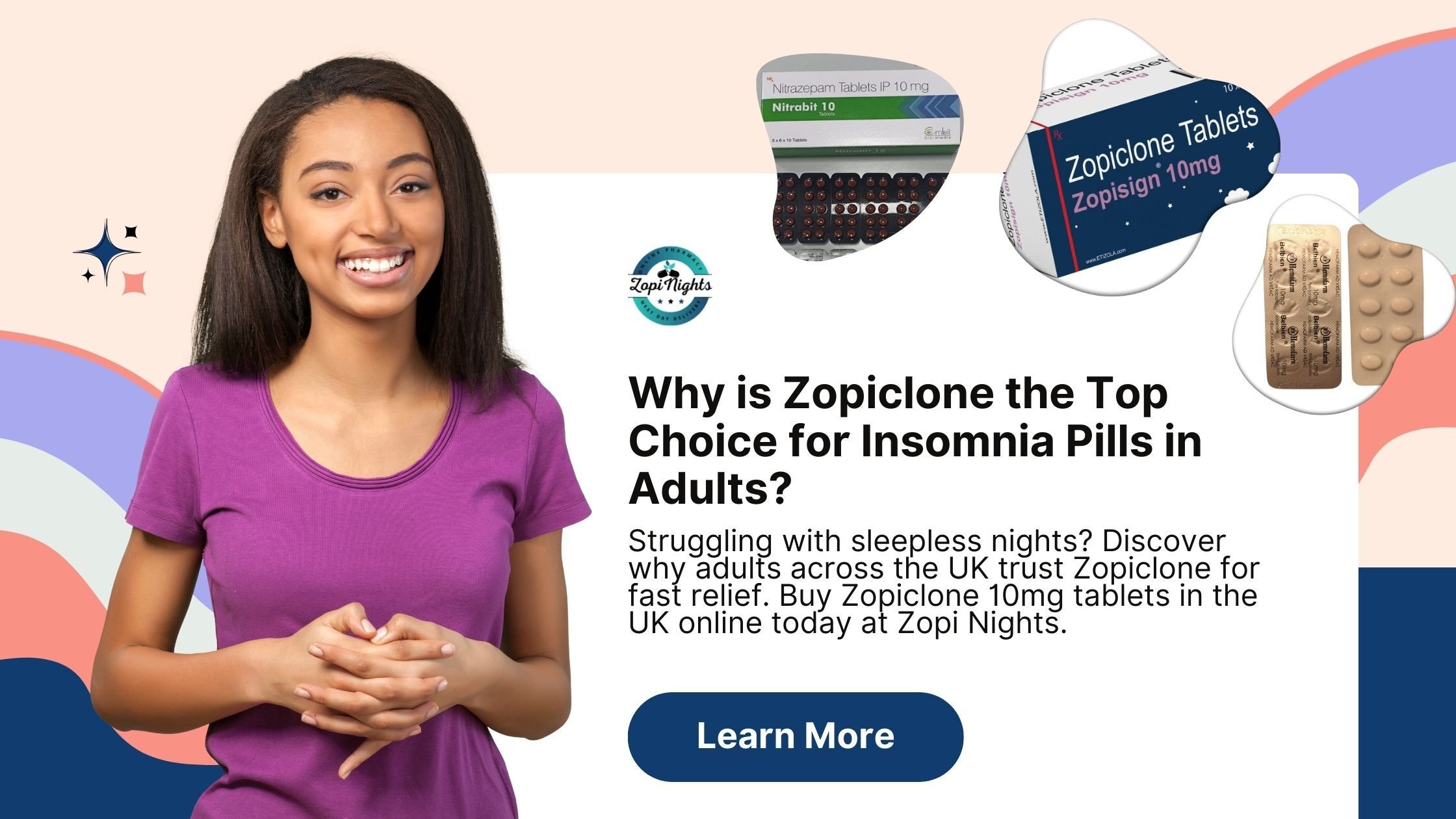 Why is Zopiclone the Top Choice for Insomnia Pills in Adults?