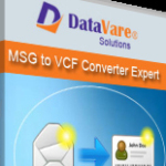 DataVare MSG to VCF Converter Software