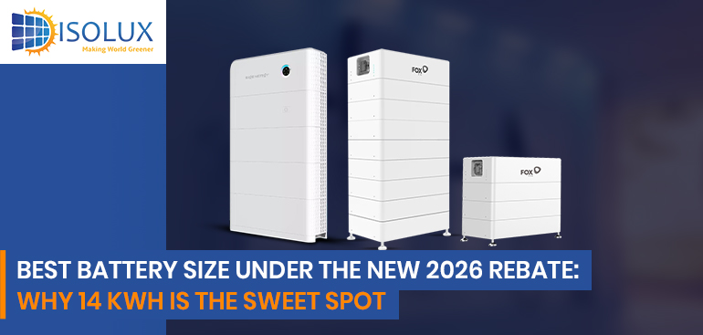 Best Battery Size Under 2026 Rebate: Why 14 kWh Is Sweet Spot