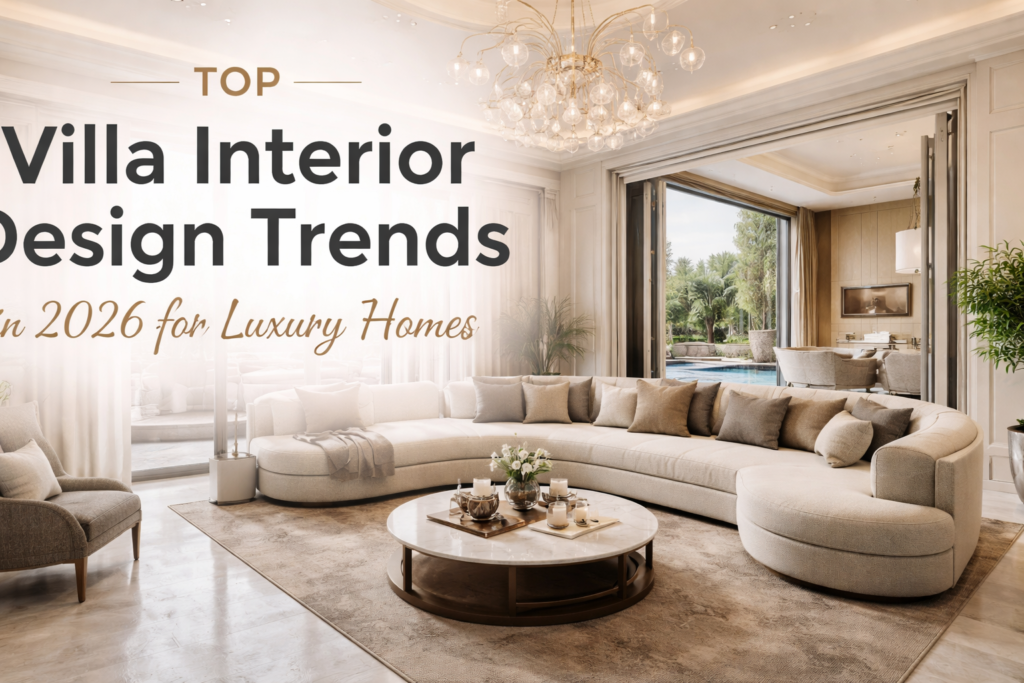 Top Villa Interior Design Trends in 2026 for Luxury Homes | Vistaar Designs